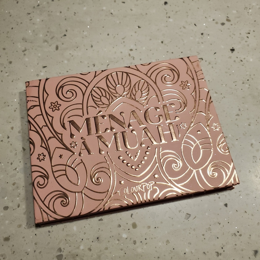 Never Used Colourpop Menage a Muah! Palette